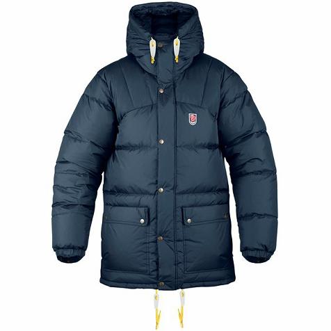 Fjallraven Expedition Down Jacket Navy Singapore For Men (SG-545954)